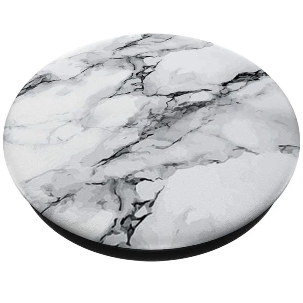 🆕 POPSOCKET Marble Design for phone or table, black and white